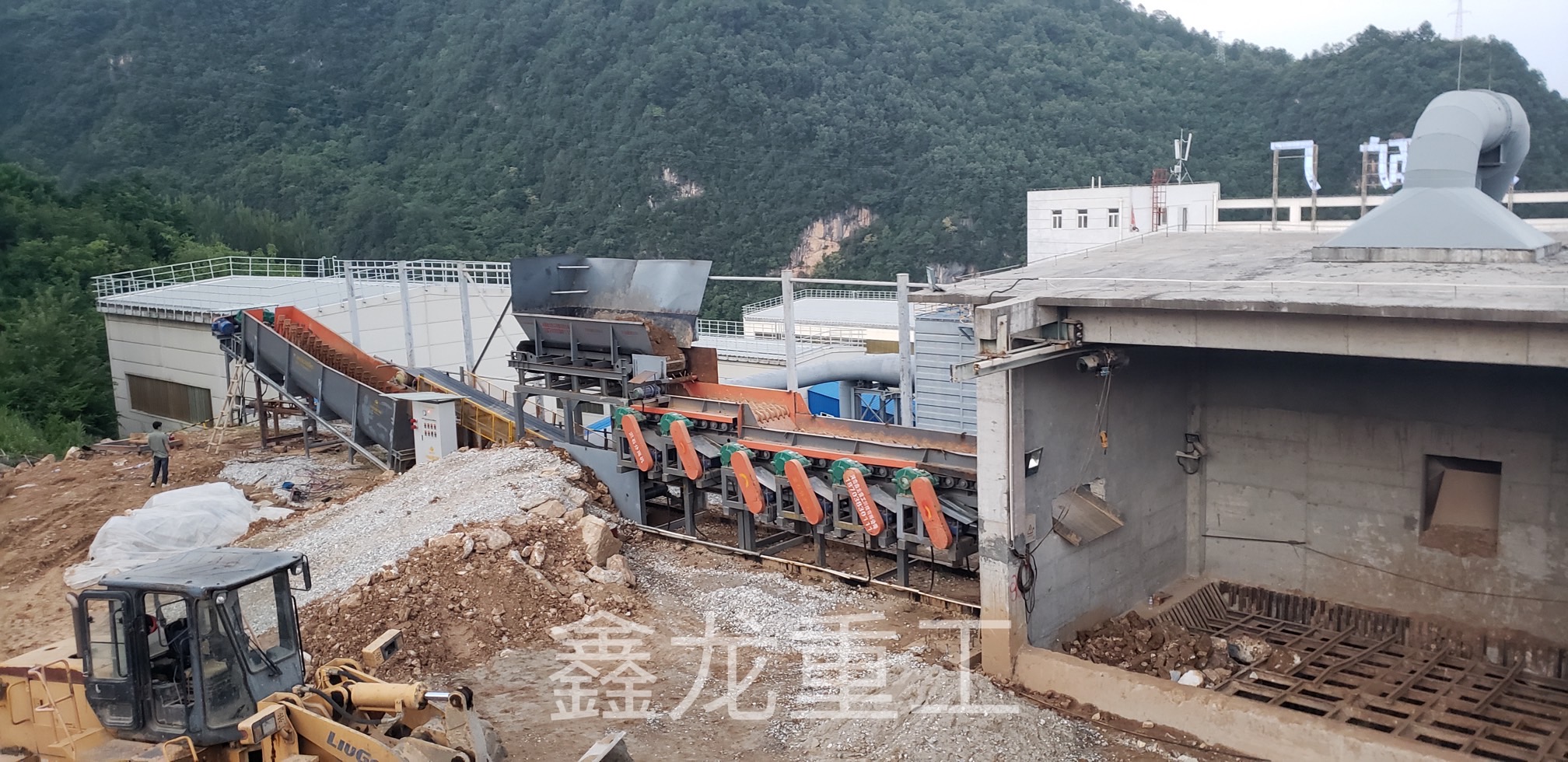 鎢礦泥石分離、洗礦生產(chǎn)線(xiàn)